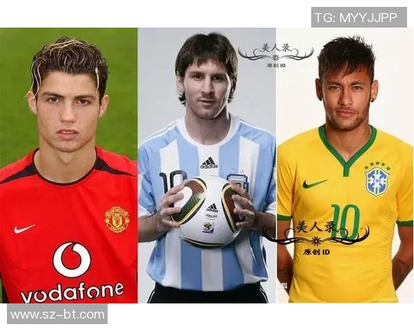 足球天王面孔大融合，梅西C罗内马尔哈兰德等球星合体神奇新形象揭秘